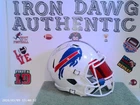 Dalton Kincaid Full Size  Signed Buffalo Bills Replica Helmet Fanatics COA