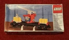 Lego 7817 Vintage Crane Wagon 4.5V or push/pull train With INSTRUCTIONS 1985