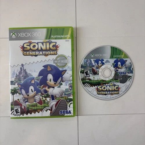 Sonic Generations (Xbox 360) Tested No Manual