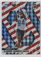 2025 Panini Mosaic Rookies Red & White Stripe Prizm Keandre Lambert-Smith 1hr4