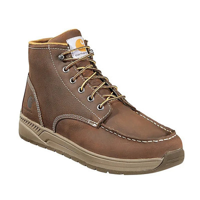 Carhartt Men's Lightweight Wedge Moc Toe Chukka Work Boots Brown, NEW