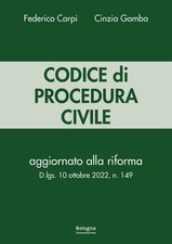 Libri Federico Carpi / Cinzia Gamba - Codice Di Procedura Civile. Aggiornato All