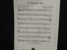 BIG BAND INST CHARTS THE GENTLE RAIN 5/4/4/4 PRINTED OUT READY TO PLAY