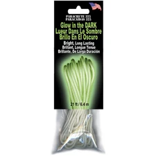 Pepperell Braiding Parachute Cord 3mmX21'-Glow-In-The-Dark - 6 Pack