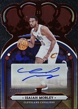 2022-23 Panini Crown Royale - Rookie Crown Autographs Isaiah Mobley #RCA-IMB VG