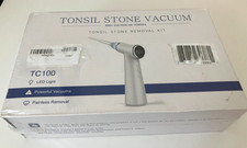Sealed Electronic Tonsil Stone Vacuum Removal Kit w LED Light  5 Attachments