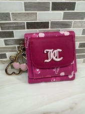 Juicy Couture Raspberry Multi Cherry On Top Mini Envelope Flap Wallet Viral