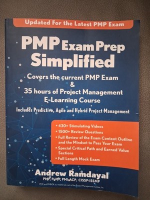 PMP Exam Prep Simplified  by Ramdayal Andrew - Paperback Very Good