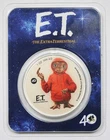 2022 E.T. The Extra-Terrestrial 40th Universal $2 Niue 999 Silver 1 oz Colorized