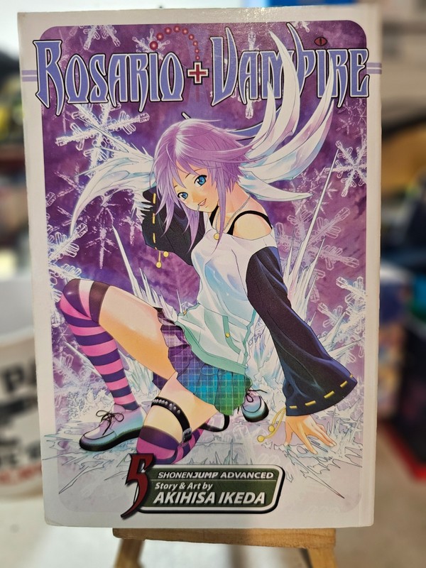 Rosario + Vampire Manga Vol 5 Paperback VIZ Media Shonen Jump Advanced