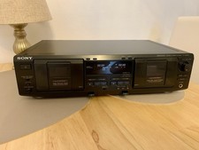Sony TC-WE435 Stereo Doppel Kassetten Deck Tapedeck Player/Recorder Spieler