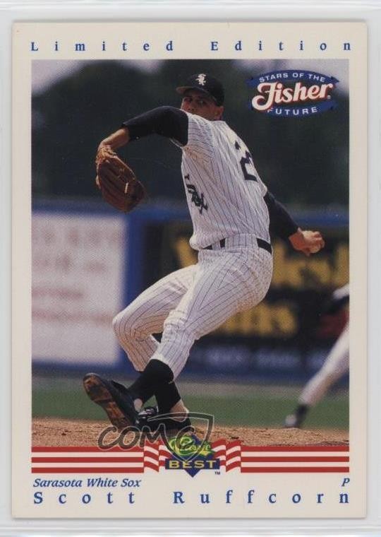 1992 Classic Best Fisher Nuts Stars of the Future Scott Ruffcorn Rookie RC 1b3b