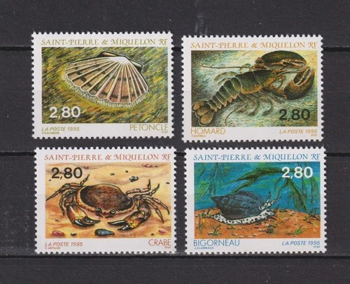 SAINT PIERRE ET MIQUELON. No. 614 / 617 . NEW WILDLIFE SERIES **. SUPERB .