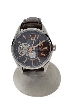 Orient Star DK05-CO-B CA Automatic Analog Leather Watch Brown