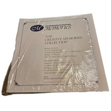 Creative Memories 12x12 White Pages 10 Sheets Scrapbooking