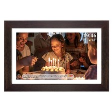 Denver Frameo PFF-1543 cornice digitale 16GB 15,6" legno "spedizione gratuita"