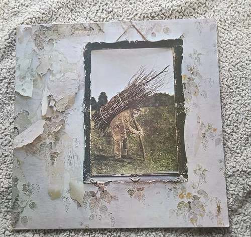 Led Zeppelin Vinyl Album Untitled IV Vinyl Album 1971 Vinyl LP Record SD7208