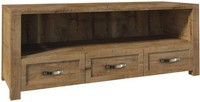 Lowboard Tv-Unterschrank Fernsehschrank 160Cm Eiche Lefkas 80630503 Landhaus