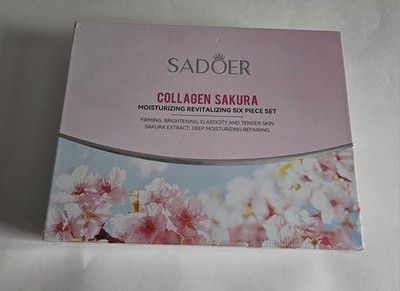 SADOER Collagen Sakura Moisturizing Firming Six Piece Set for Face