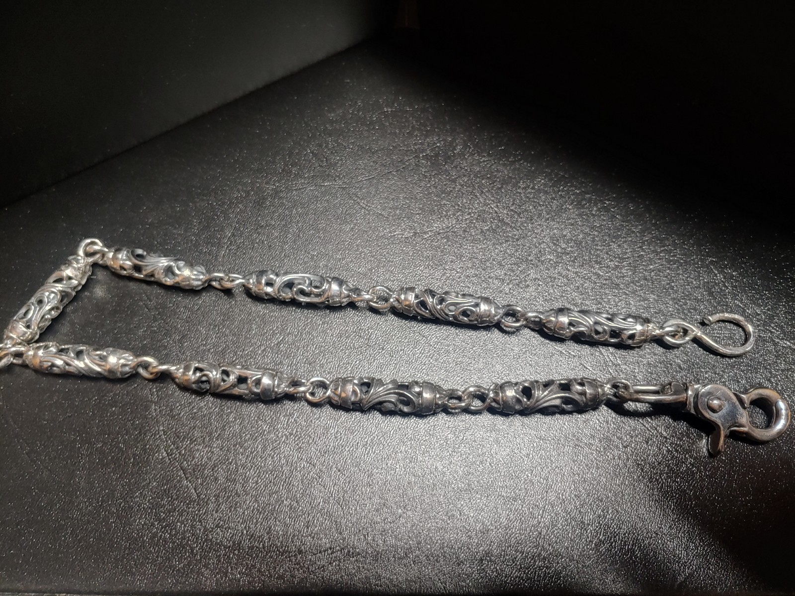Chrome Hearts Rollers Walet Chain .925autentic Good Condition MI Colection Item thumbnail 6