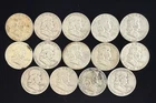 Ben Franklin Half Dollar Mixed dates 90% Silver 14 Coin Lot