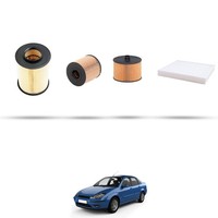 Hoffcar Set Service - 4 Filter FüR Ford Focus II 2.0 Tdci 100Kw Von 2004