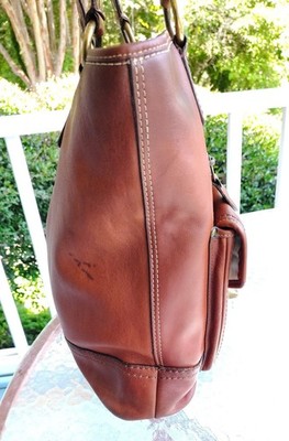 バッグ Old Coach Leather Tote Bag Brown 1201 COACH XL 11131 Gigi Cognac 65th Anniversary Legacy Leather Tote | eBay