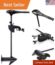 Transom-Mount Electric Trolling Motor – 30 Lb. Thrust, 30 in. Shaft, Freshwater