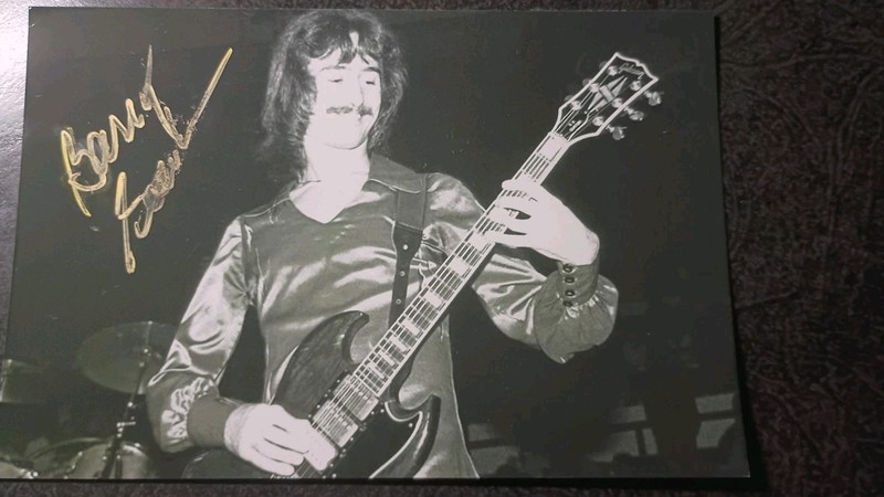 BARRY GOUDREAU Authentic Hand Signed Autograph 4X6 PHOTO - GUITARIST - BOSTON 