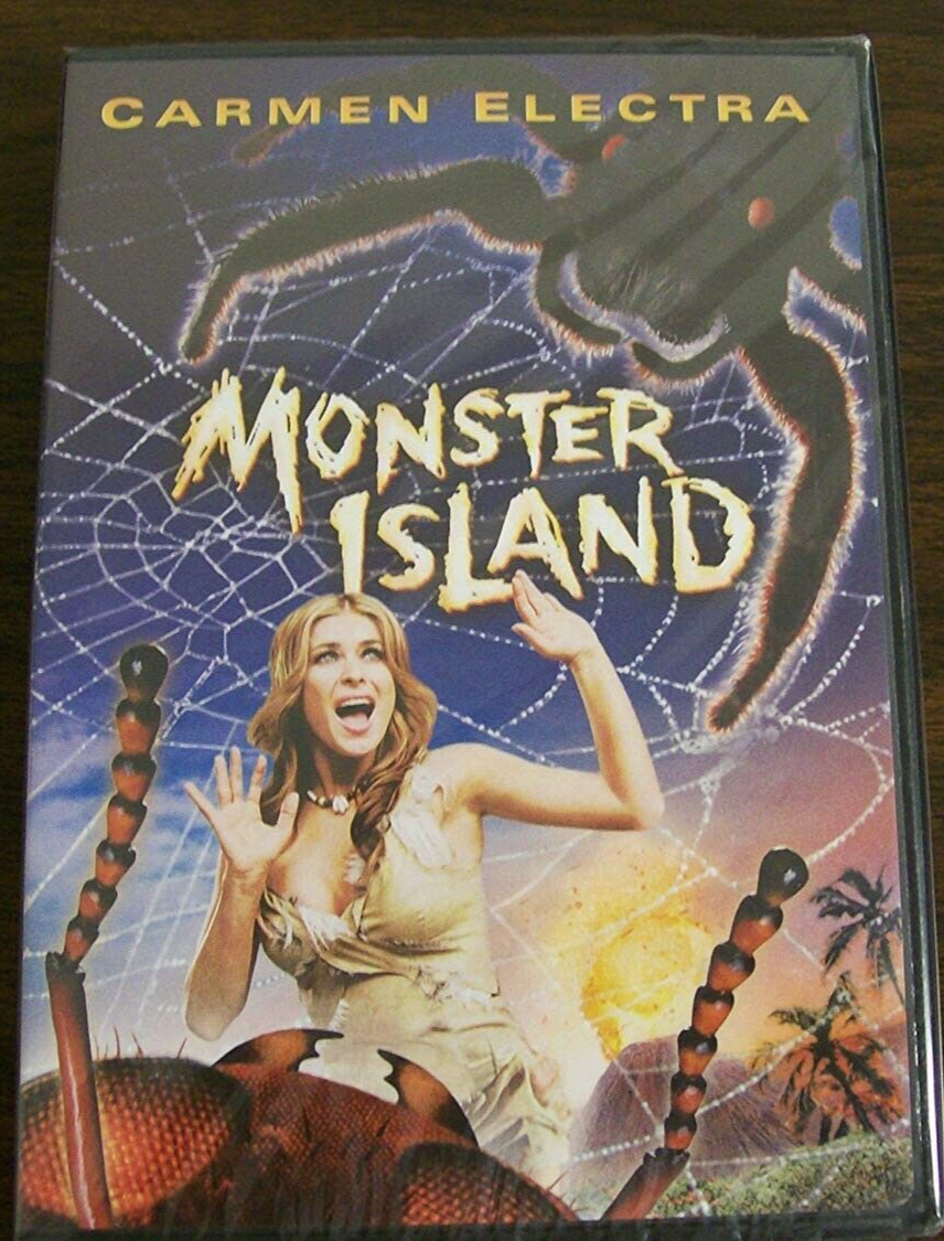 Monster Island (2004 FS DVD) Carmen Electra Adam West ***BRAND NEW