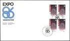 🍁Canada   #1092 URpb    "EXPO - 86  CENTRE"    Brand New 1986 First Day Cover