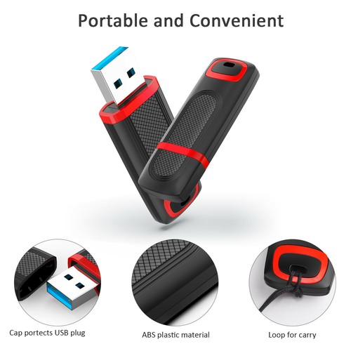 USB 3.0 Flash Drives Disk Memory Stick 128GB Storage Device 1/ 5/ 10 Pack LOT - Picture 3 of 11
