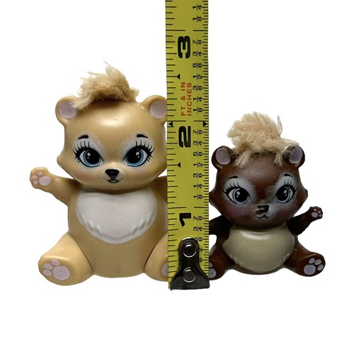 Enchantimals Snore & Zia Bears Paws For A Picnic Pets Animals Lot of 2 Figures - Picture 2 of 5