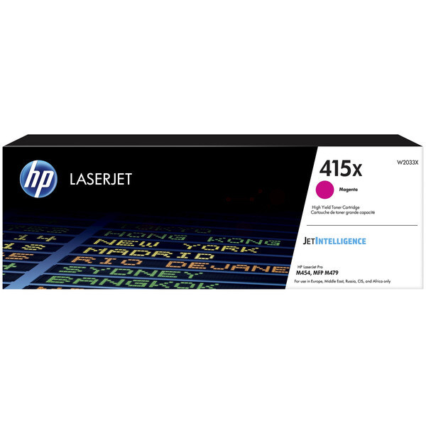 Hp W2033X 415X Tonerkartusche Magenta, 6.000 Seiten Iso Iec 19798 FüR Hp-image