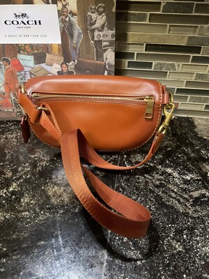Coach Gold and Brown Belt Bag Next level belt bag! Shop @coach Empire 28 and accessories  main image 4