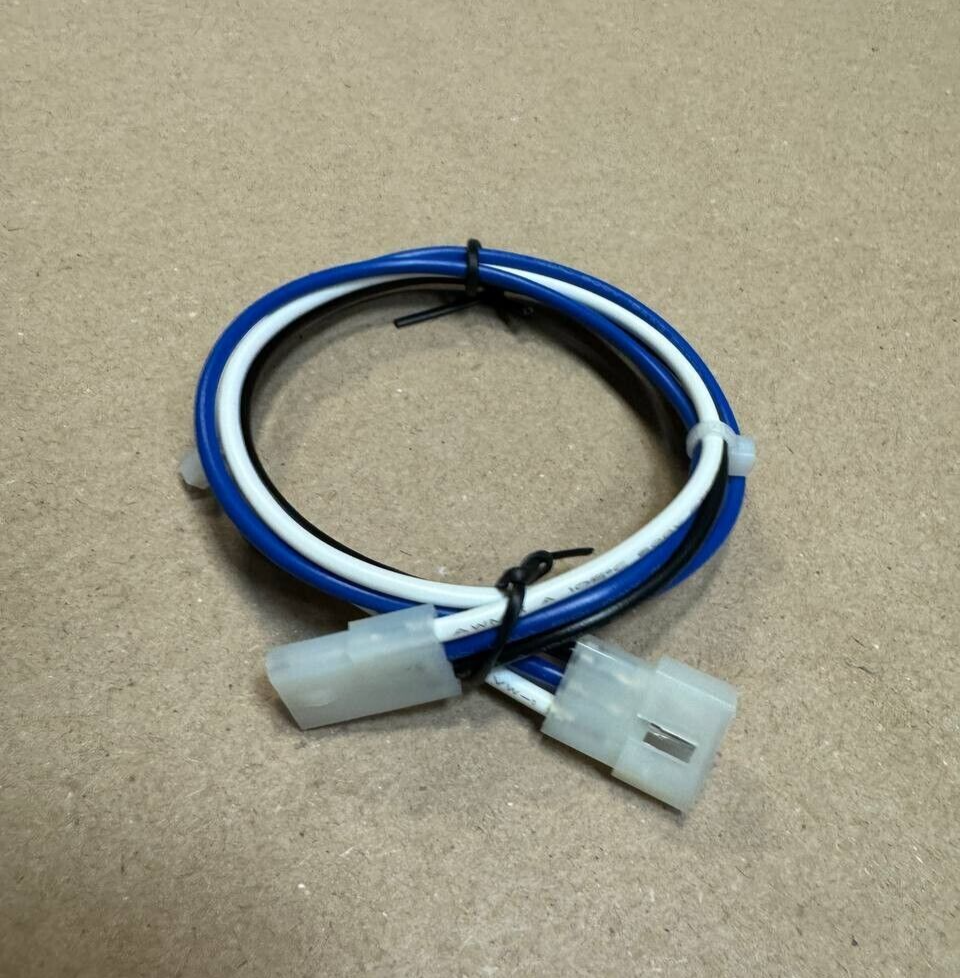 Hampton Bay Riley 44-Inch Matte Black Ceiling Fan Extension Cord Replacement Part 1008545069-image