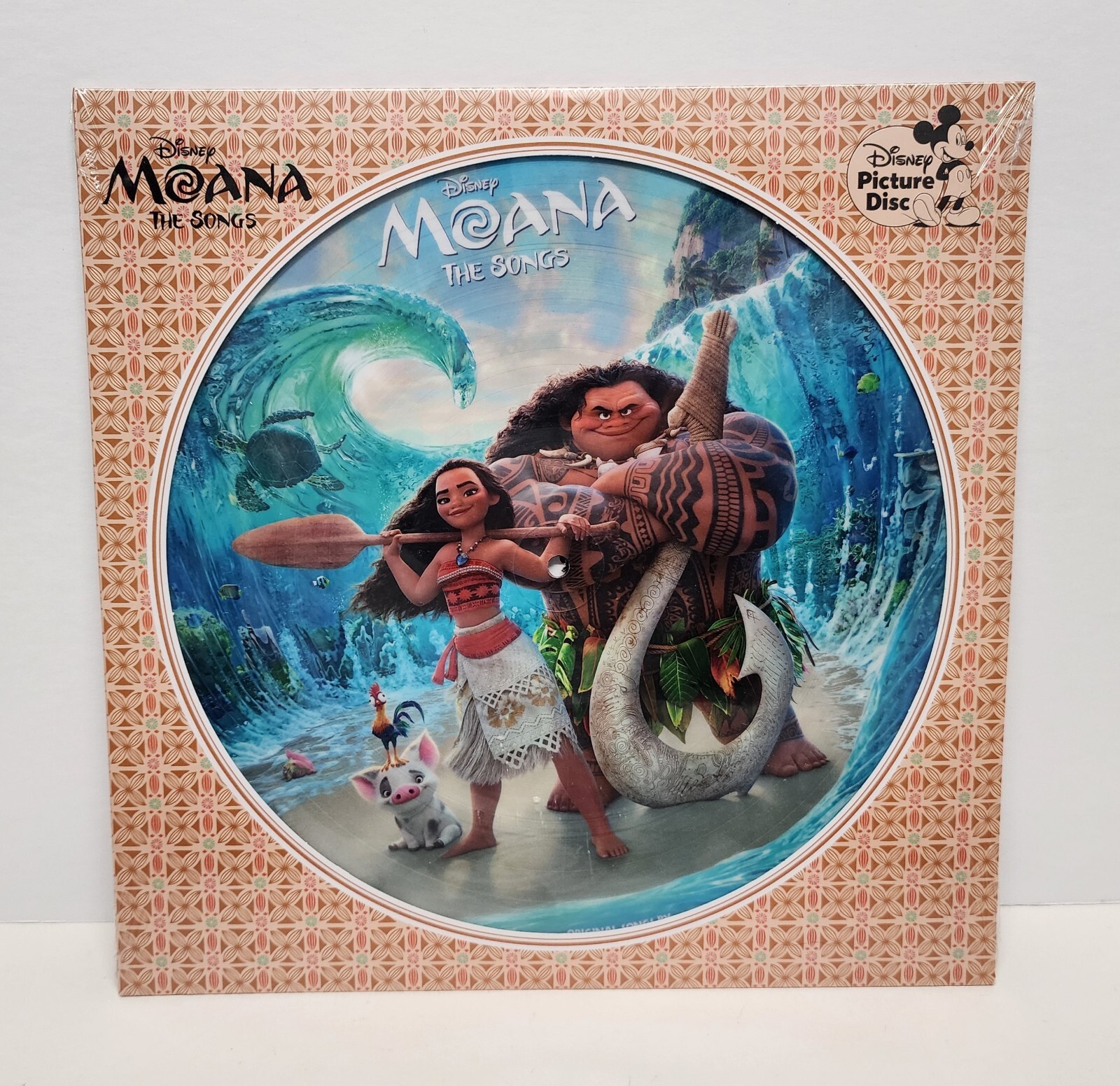Moana The Songs Soundtrack Moana Picture Disc Vinyl Record Disney Moana