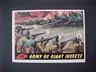 1962 BUBBLES (TOPPS) MARS ATTACKS #39 ARMY OF GIANT INSECTS 