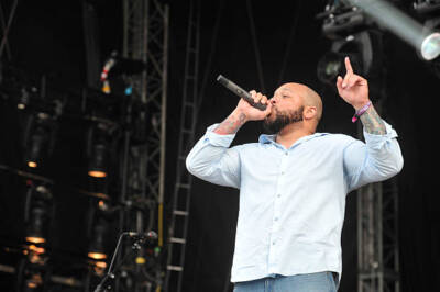 Howard Jones of American metal group Killswitch Engage performing  - Old Photo 5