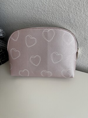 New Pandora Jewelry Bag Love You makeup bag Pink