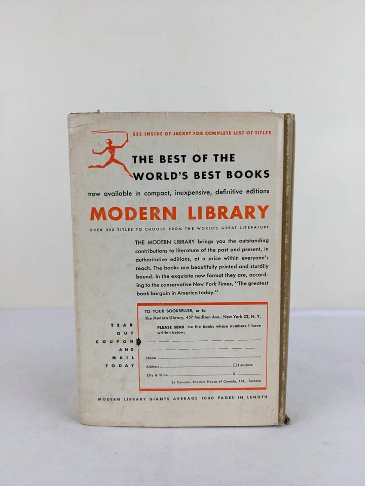 Gulliver's travels & other writings by Jonathan Swift 1958 Hardcover - Image 2 of 4