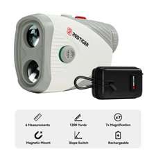 REDTIGER 1200 Yards Laser Range Finder Golf Rangefinder Slope Rechargeable