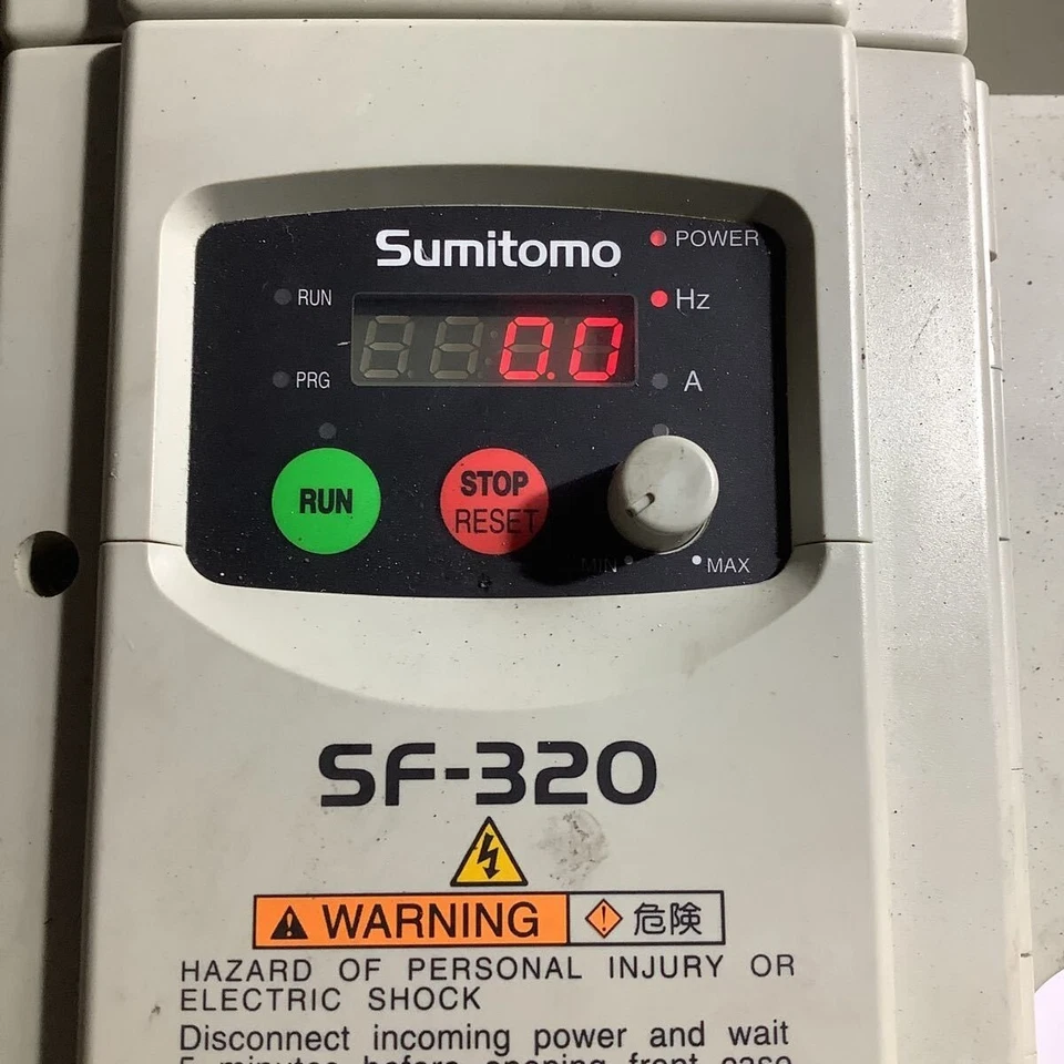 Sumitomo SF-320 SF3202-5A5 200V 5.5kW 7.5HP Inverter Removed From Actual Machine - Image 3 of 4