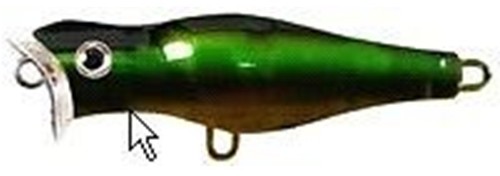 CONRAD TOP PERCH POPPER PLUG SEA FISHING LURE SURFACE PIKE PERCH TROUT BASS BAIT - Picture 4 of 10
