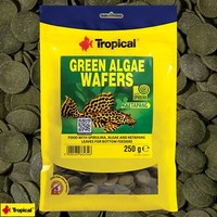 (43,20/Kg) Tropical Green Algae Wafers 250G Beutel Mit Spirulina F. Algenfresser