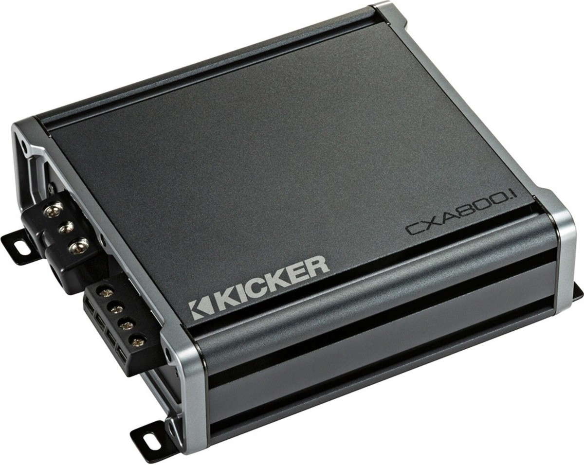 kicker アンプ　KXA800.1 Kicker KXA800.1 Car Audio Class D Sub Amp Amplifier 44KXA8001
