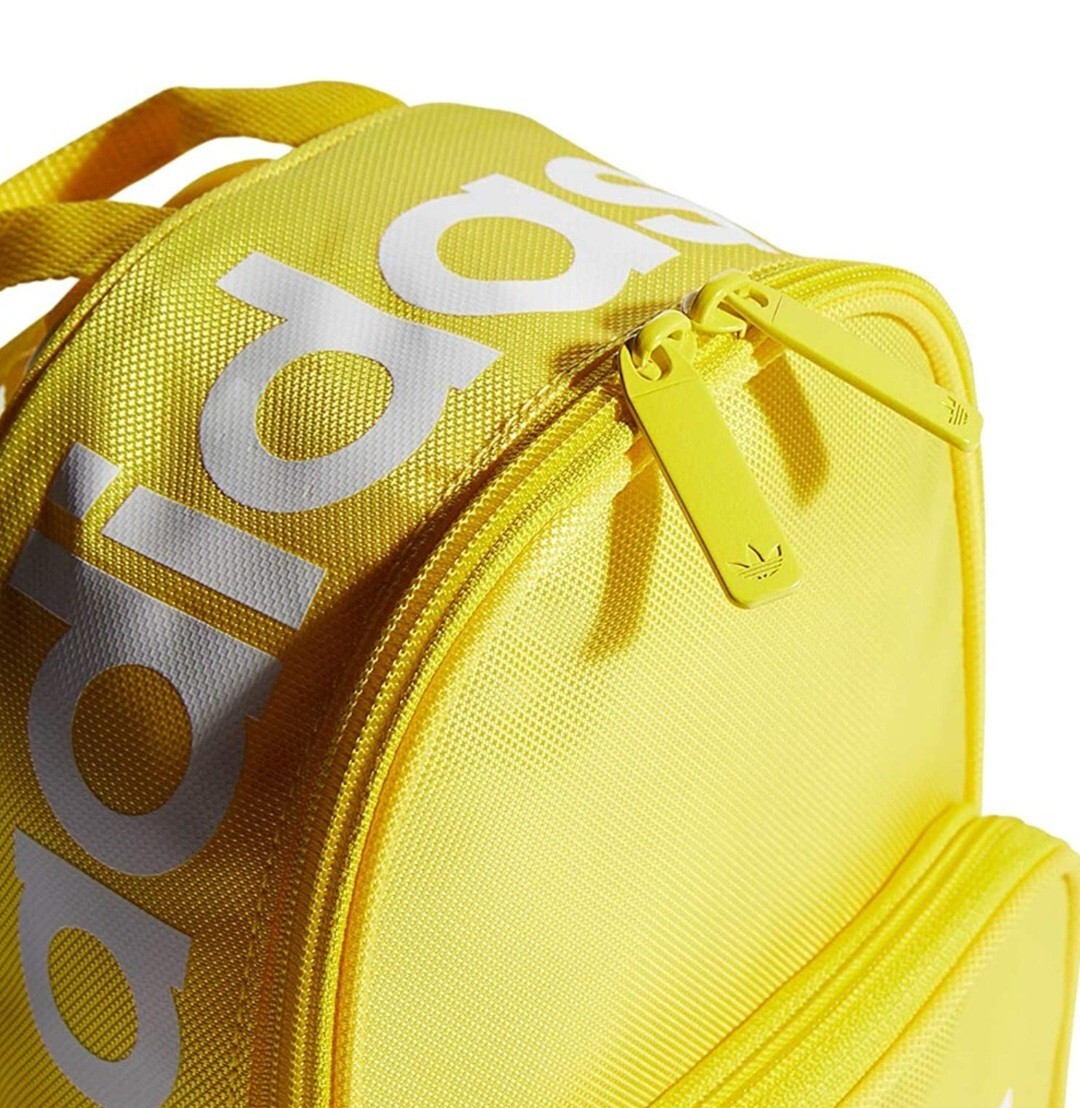 ADIDAS Originals Santiago MINI Backpack Yellow/White Travel Sports Bag