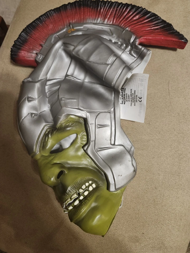 Halloween War Hulk Rubber Mask Thor Ragnarok Marvel - Image 2 of 4