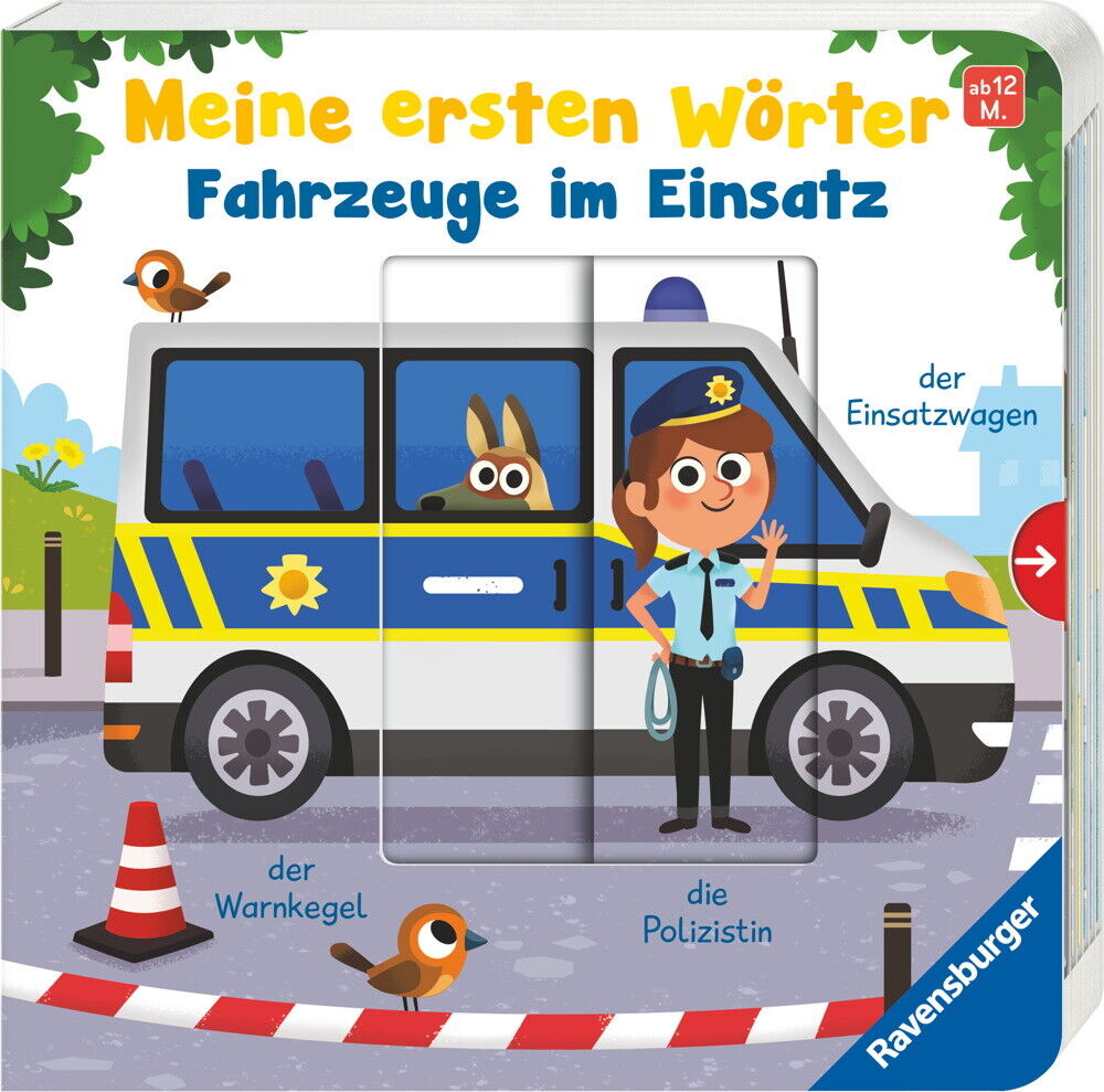 Thumbnail - Ravensburger Buch Pappbilderbuch Meine Ersten Wörter Fahrzeuge Einsatz