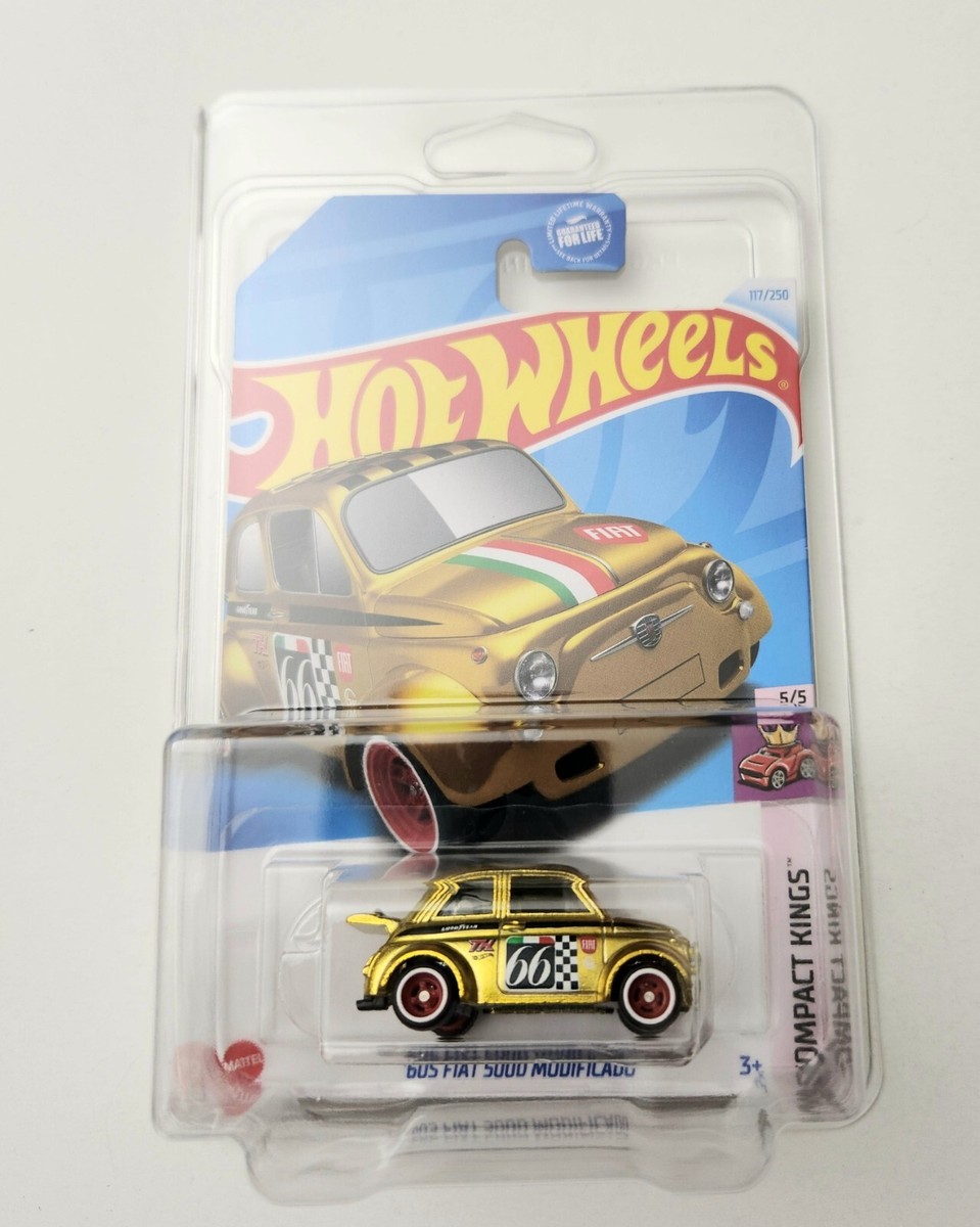 Hot Wheels '60S Fiat 5000 Modificado Gold #117 - 2024 Super